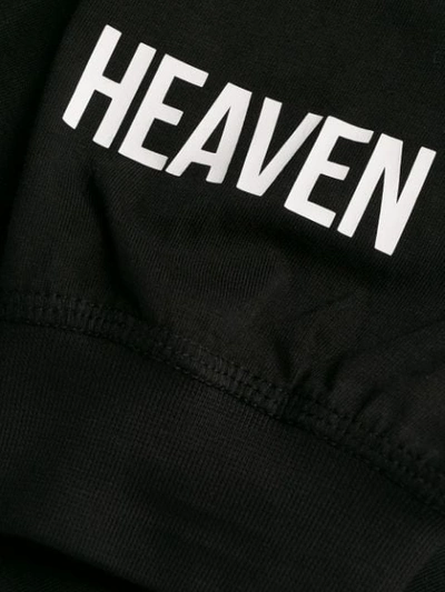 Shop Intoxicated Devil Angel Sweatshirt In Black