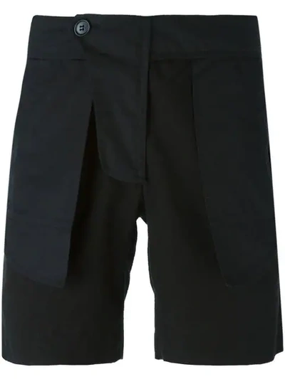 Pre-owned Helmut Lang Inside-out Shorts In Black