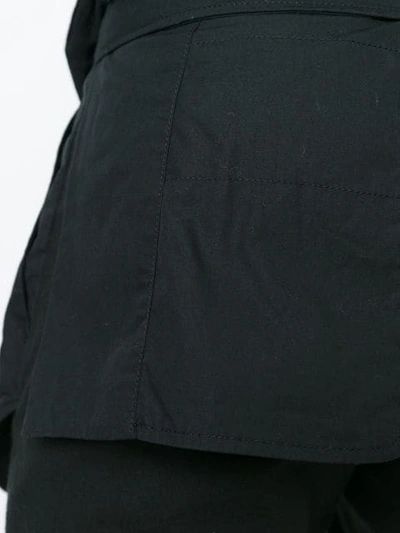 Pre-owned Helmut Lang Inside-out Shorts In Black