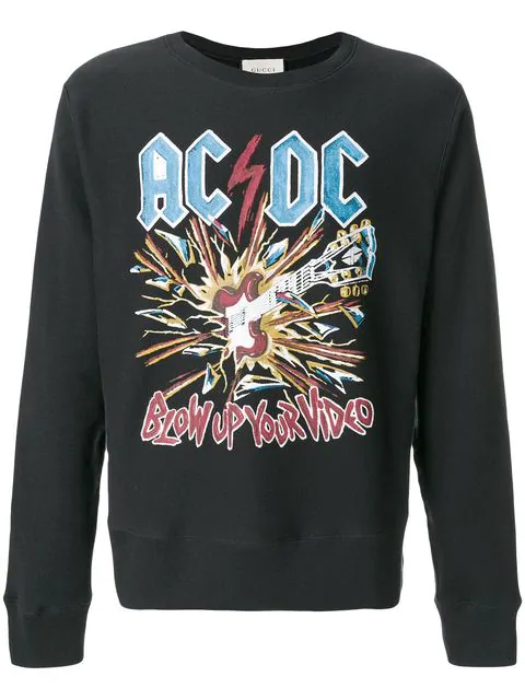acdc crewneck sweatshirt