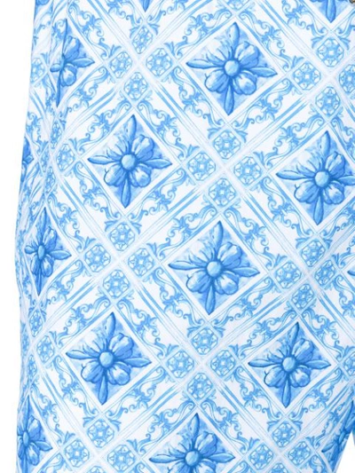 Shop Capricode Badeshorts Mit Print In Blue