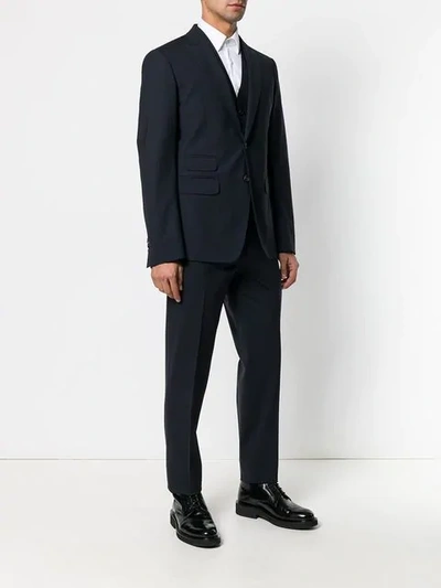 Shop Dsquared2 Formal Two-piece Suit In Blue