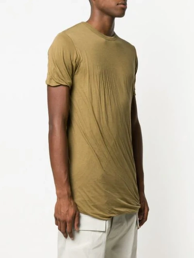 Shop Rick Owens Basic T In Green