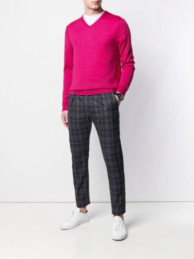 Shop N•peal N.peal Fine Knit Jumper - Pink
