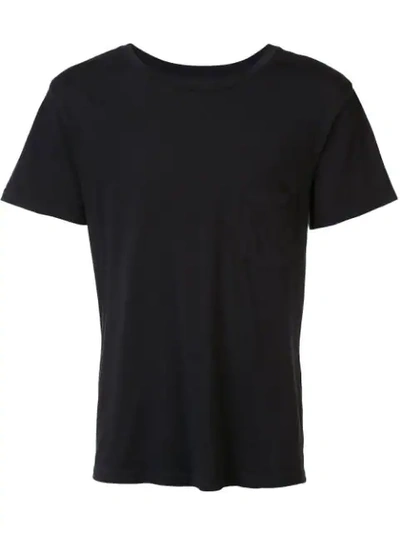 Shop 321 Chest Pocket T-shirt In Black