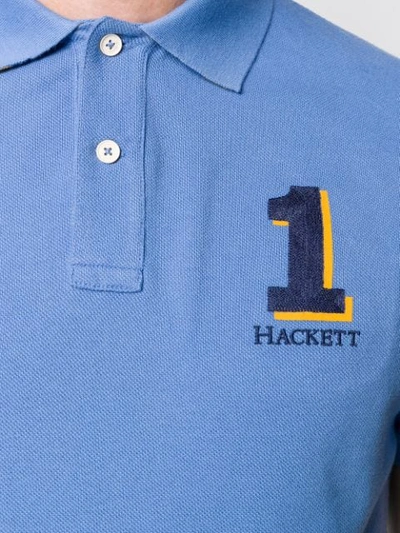 HACKETT 短袖POLO衫 - 蓝色