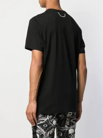 Shop Philipp Plein Skull Print T-shirt In Black