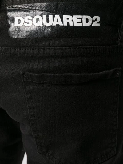 Shop Dsquared2 Slim-fit Jeans In Black