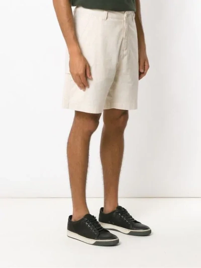 Shop Osklen Cargo Shorts In Neutrals