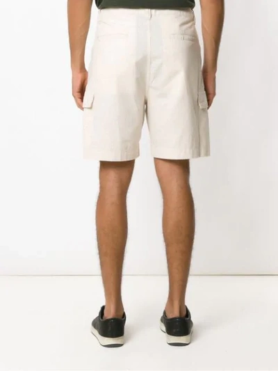 Shop Osklen Cargo Shorts In Neutrals