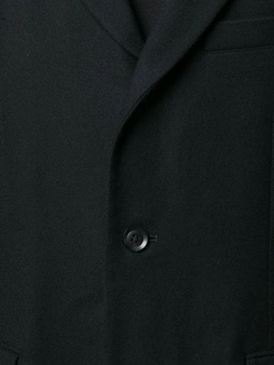 Shop Yohji Yamamoto Single Breasted Jacket In 1 Black