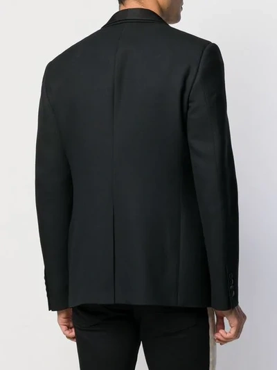 Shop Alexander Mcqueen Tailored Blazer In Black