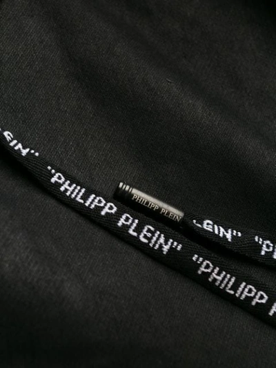 Shop Philipp Plein Denim Joggers In Black