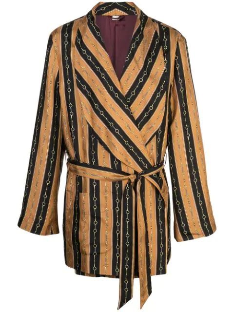 Gucci Printed Dressing-gown Jacket In 