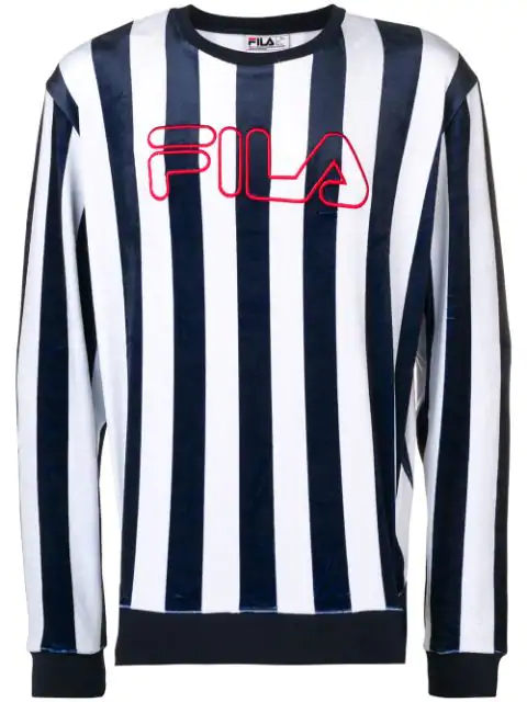 fila striped sweatshirt