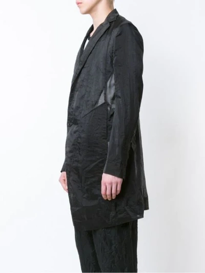 Shop Julius Sheer Blazer Jacket In Black