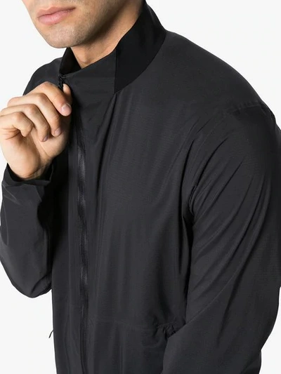 Shop Arc'teryx Demlo Zip-up Lightweight Jacket In Black