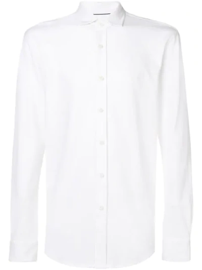 Shop Polo Ralph Lauren Classic Button Up Shirt In White