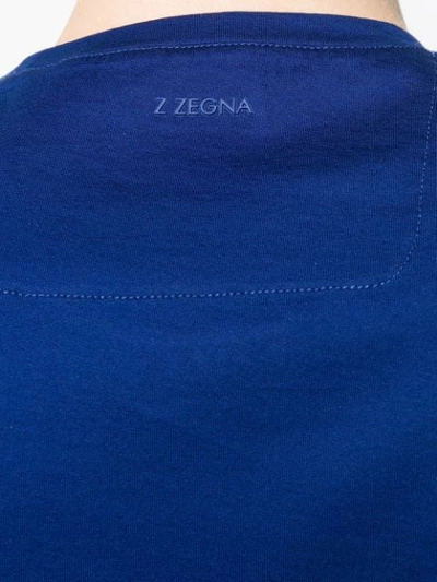 Shop Z Zegna Basic T In Blue