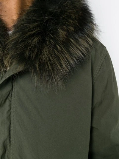 short hooded parka coat