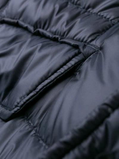 HERNO HOODED PADDED JACKET - 蓝色
