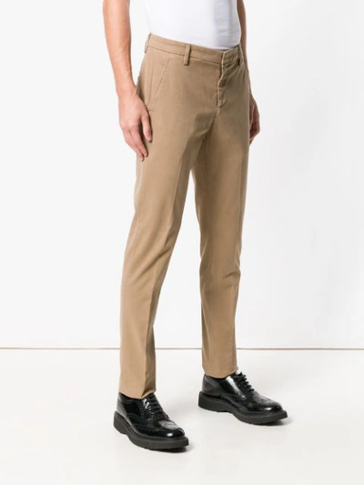Shop Dondup Gaubert Trousers In Neutrals