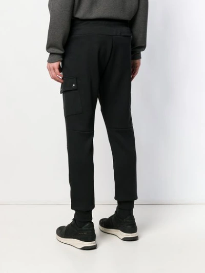 POLO RALPH LAUREN POCKETS TRACK TROUSERS - 黑色