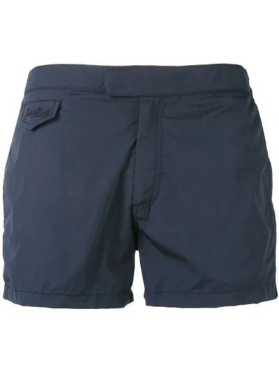 Shop Mc2 Saint Barth Harry Swim Shorts In Blue