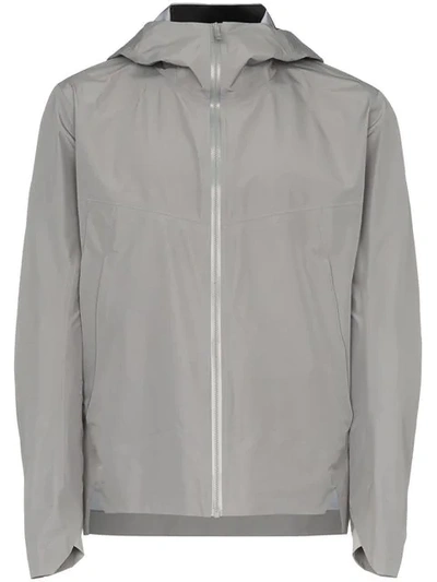 Shop Arc'teryx Arris Hooded Lightweight Jacket In Grey
