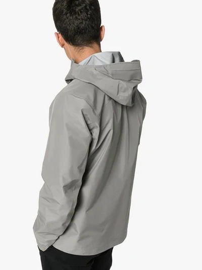 Shop Arc'teryx Arris Hooded Lightweight Jacket In Grey