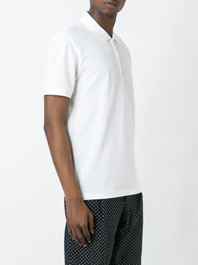 Shop Hugo Boss Classic Polo Shirt In 100 White