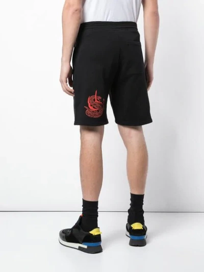 Shop Givenchy Joggingshorts Mit Logo In Black