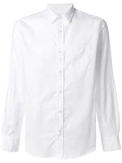 Shop Officine Generale Lipp Shirt In White