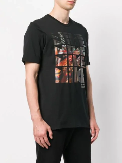 Shop Nike Repeated Logo Cityscape Print T-shirt - Black