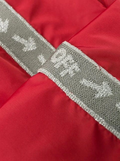 Off-white Arrow Side Track Pants In Red