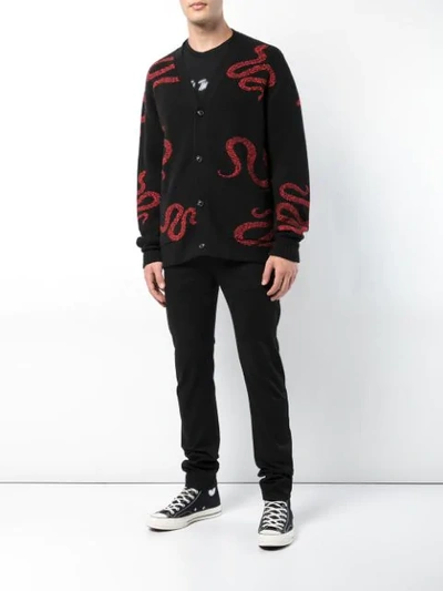 Amiri 2024 snake cardigan