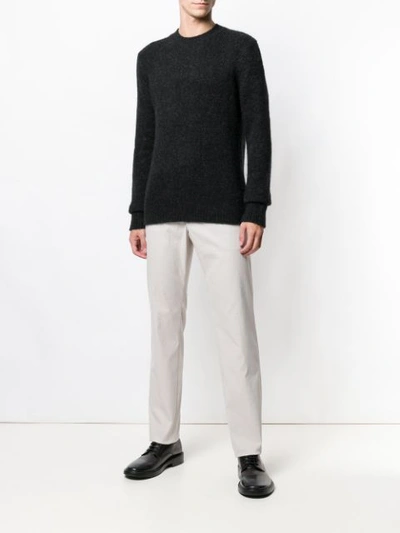 Shop Theory Classic Knit Sweater In Black