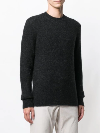 Shop Theory Classic Knit Sweater In Black