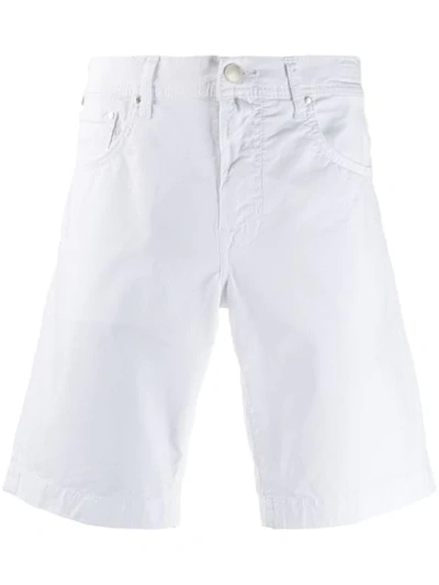 Shop Jacob Cohen Classic Shorts - White