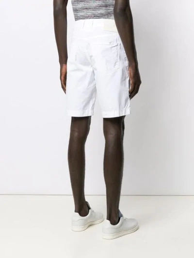 Shop Jacob Cohen Classic Shorts - White