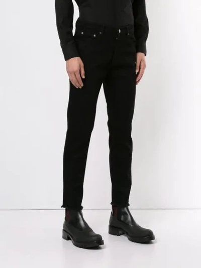 GIVENCHY SLIM-FIT JEANS - 黑色