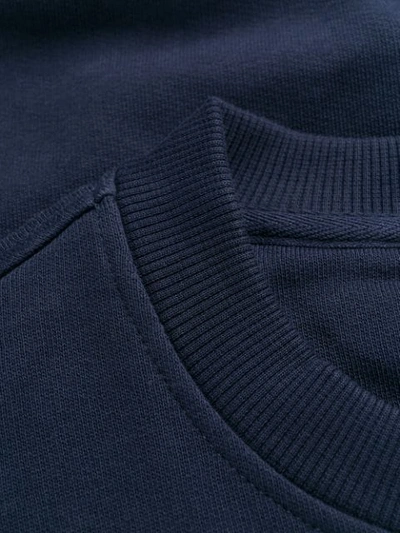 Shop Kenzo Waves Sweatshirt In Blue