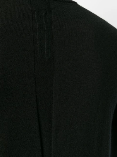 Shop Rick Owens Longline Sweater - Black