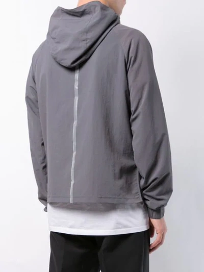 Shop Siki Im Foldable Windbreaker Jacket - Grey