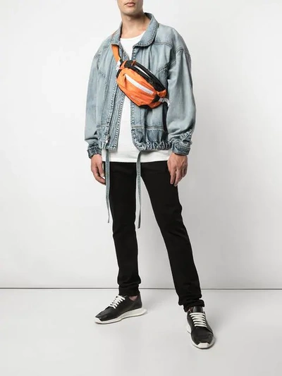 FEAR OF GOD DENIM BOMBER JACKET - 蓝色