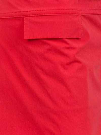 Amir Slama Mid Rise Swim Shorts In Yellow