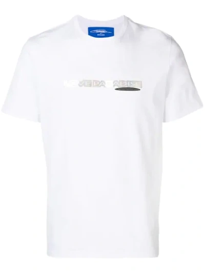 Shop Anton Belinskiy Love Paradise T-shirt In White