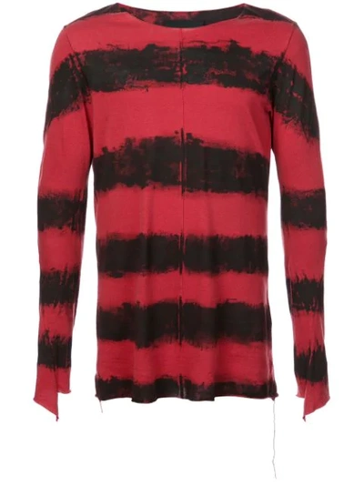 Shop Fagassent Dyed Sweatshirt - Red