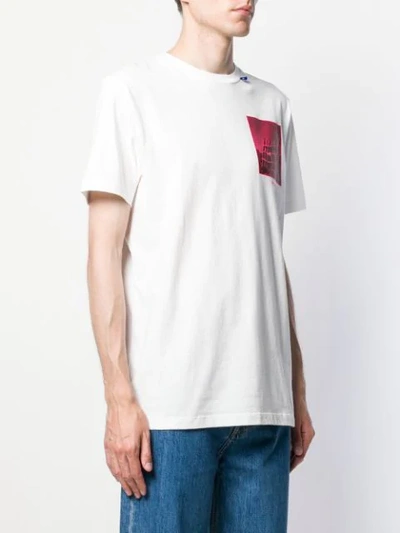 Shop Off-white Photo Print T-shirt In White