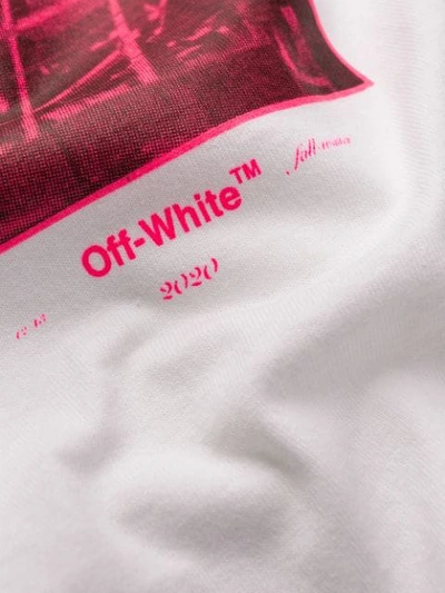 Shop Off-white Photo Print T-shirt In White